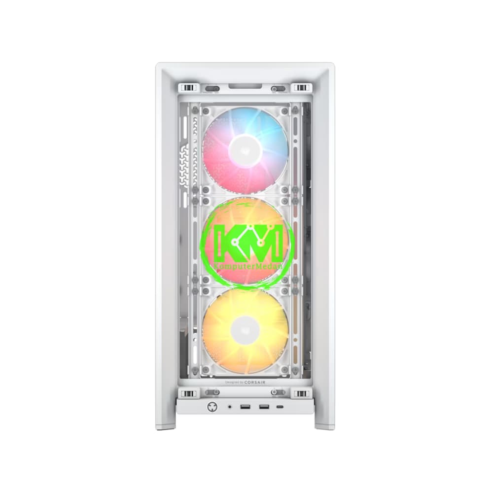 CORSAIR 4000D RS ARGB WHITE CASING - Image 2