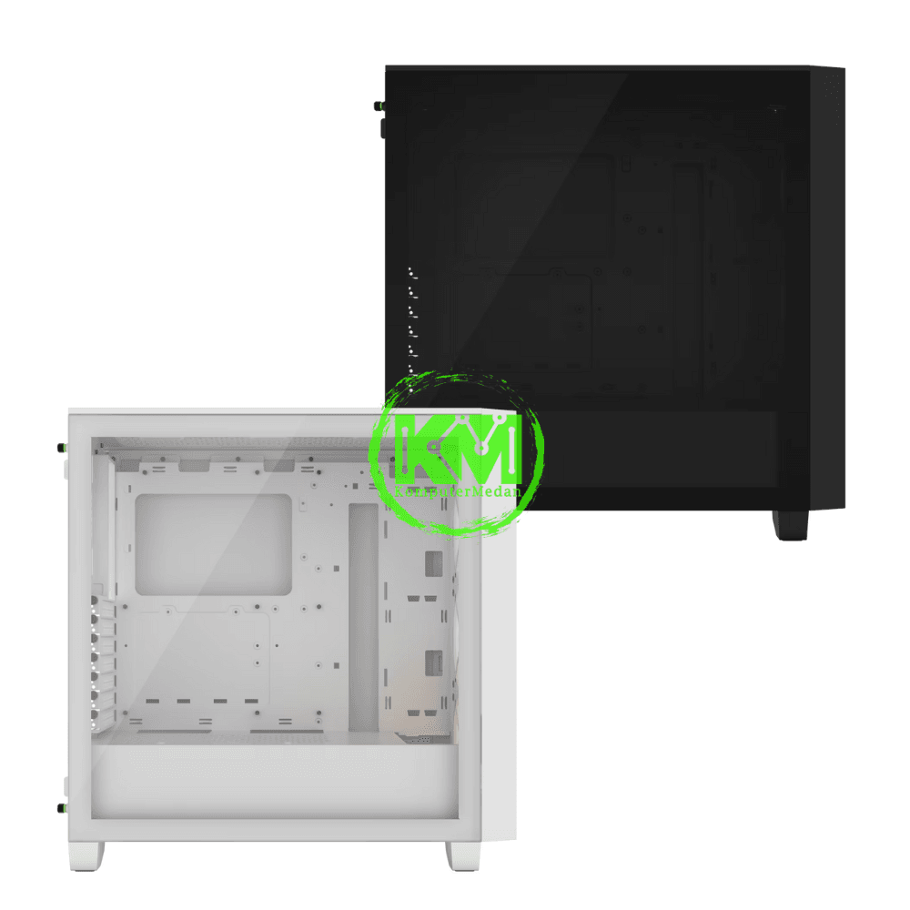 CORSAIR 3000D RGB AIRFLOW BLACK WHITE CASING - Image 3