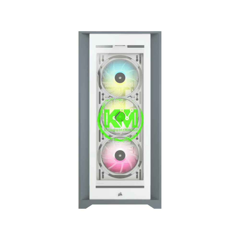 CORSAIR ICUE 5000X RGB WHITE CASING - Image 5