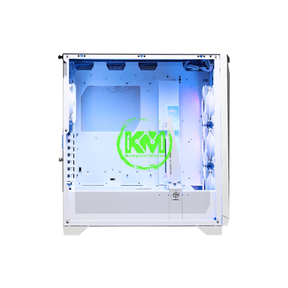 MSI GUNGNIR 300R AIRFLOW WHITE GAMING CASING - Image 2