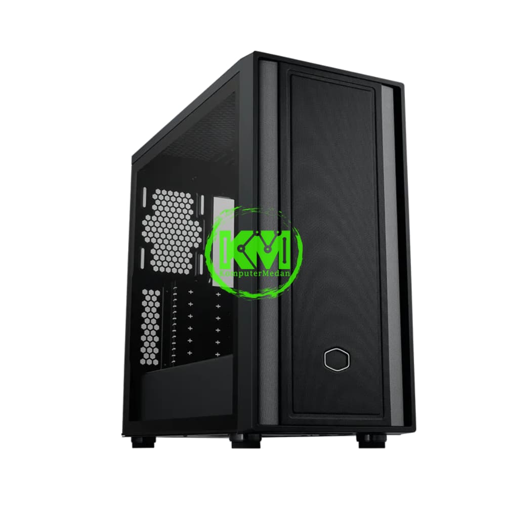 COOLER MASTER MASTERBOX 600 LITE BLACK WHITE GAMING CASING - Image 2