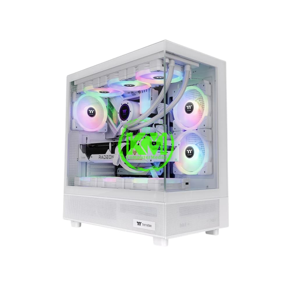 THERMALTAKE VIEW 270 TG ARGB SNOW GAMING CASING - Image 1