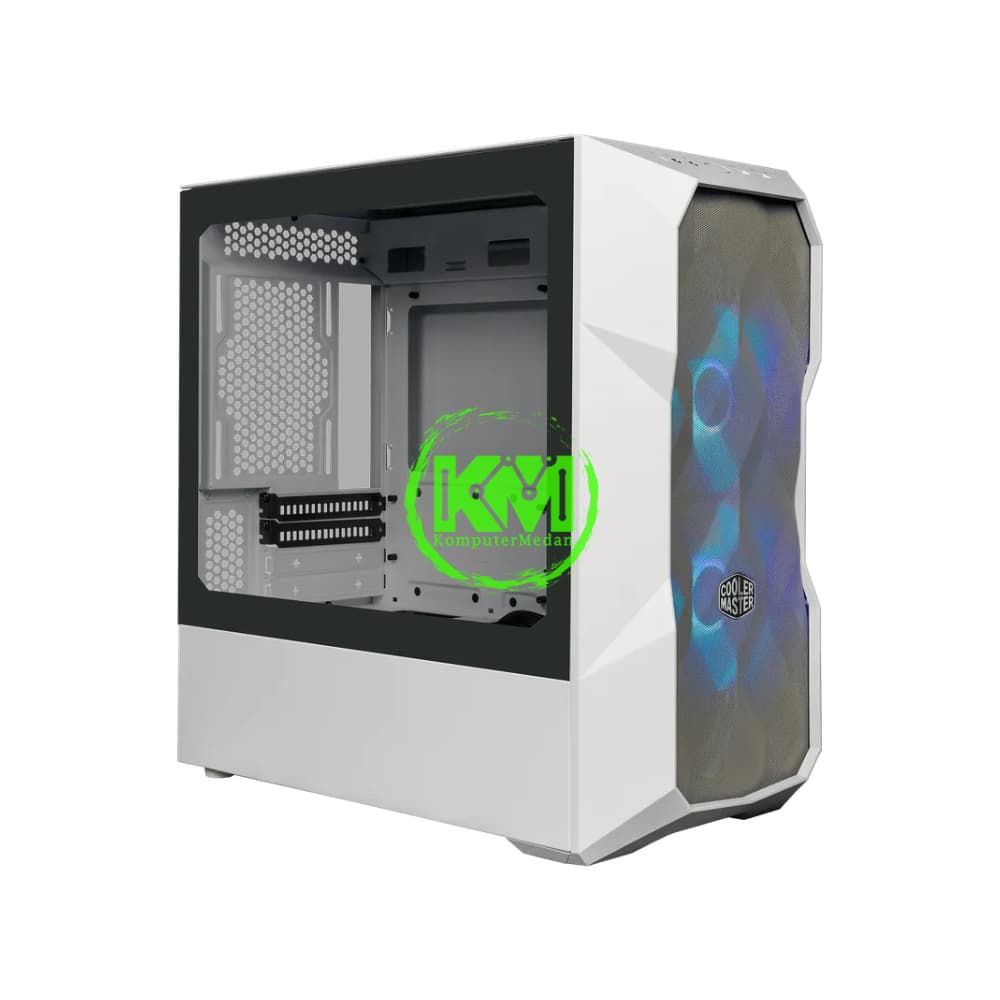 COOLER MASTER MASTERBOX TD300 MESH BLACK WHITE GAMING CASING - Image 4