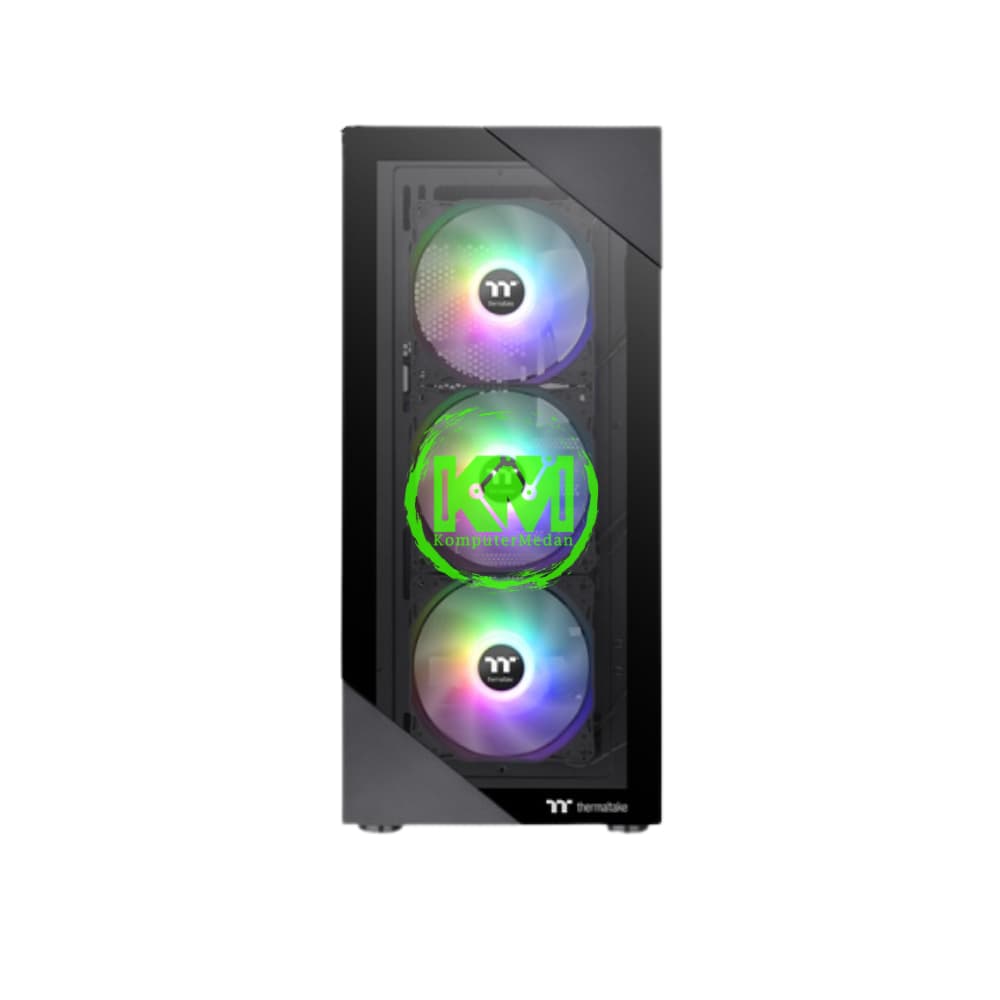 THERMALTAKE VIEW 200 TG ARGB BLACK GAMING CASING - Image 2