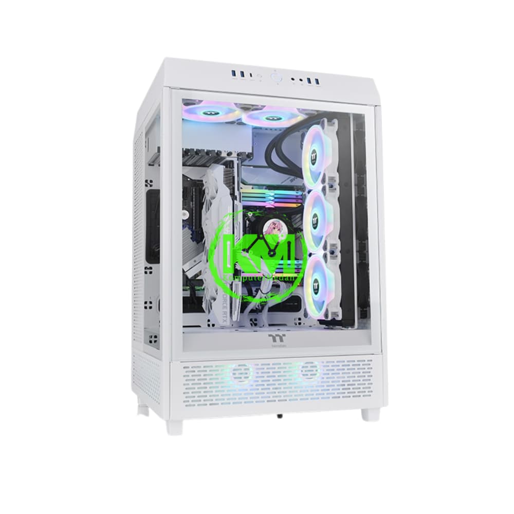 THERMALTAKE THE TOWER 500 SNOW GAMING CASING - Image 1