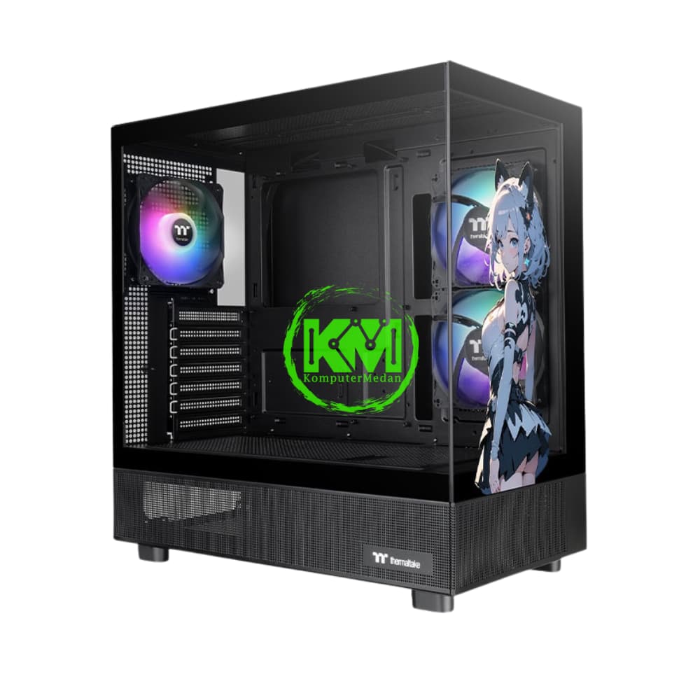 THERMALTAKE VIEW 270 TG SP EDITION BLACK GAMING CASING - Image 5