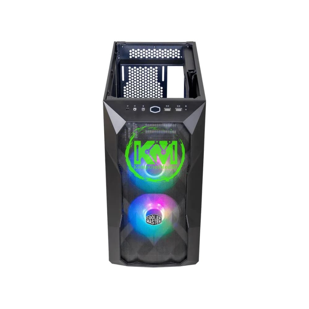 COOLER MASTER MASTERBOX TD300 MESH BLACK WHITE GAMING CASING - Image 2
