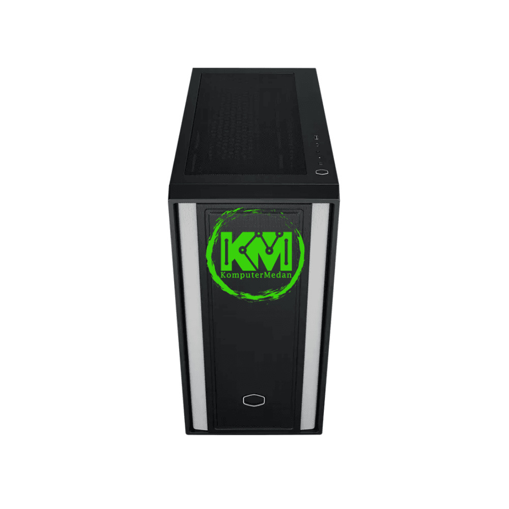 COOLER MASTER MASTERBOX 600 LITE BLACK WHITE GAMING CASING - Image 4