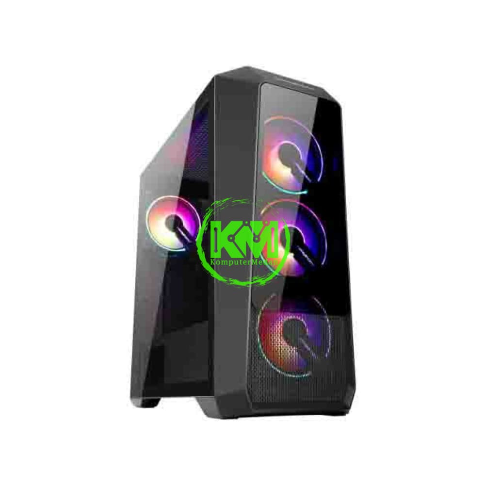 ABKO HELIOS 300G SYNC BLACK GAMING CASING - Image 1