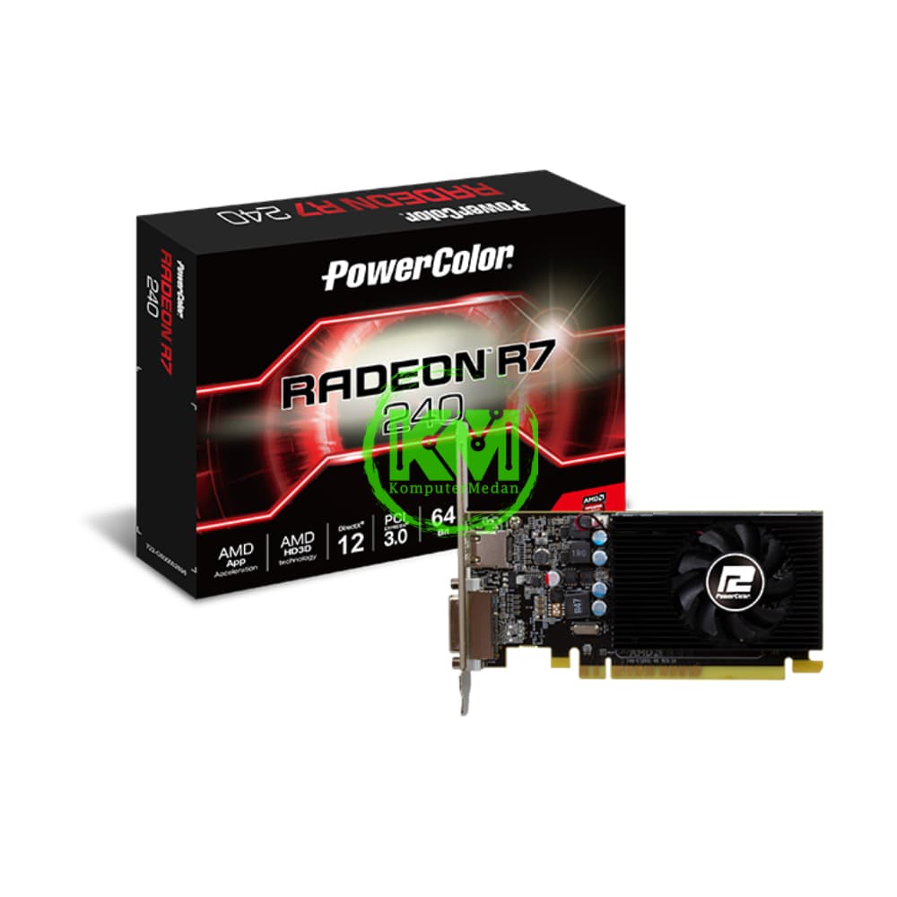 POWERCOLOR R7 240 2GB VGA (AMD)