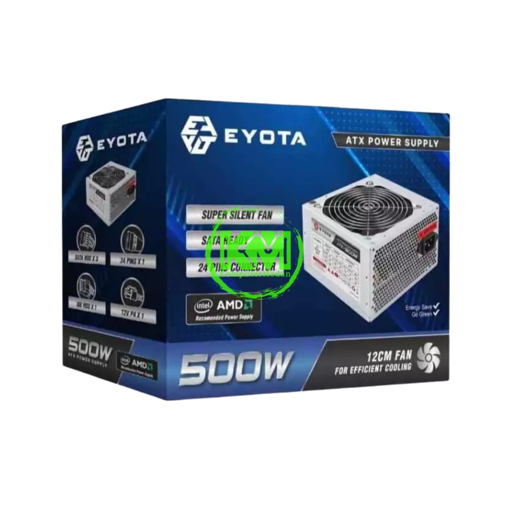 EYOTA 500W FAN 12CM BESAR POWER SUPPLY - Image 2