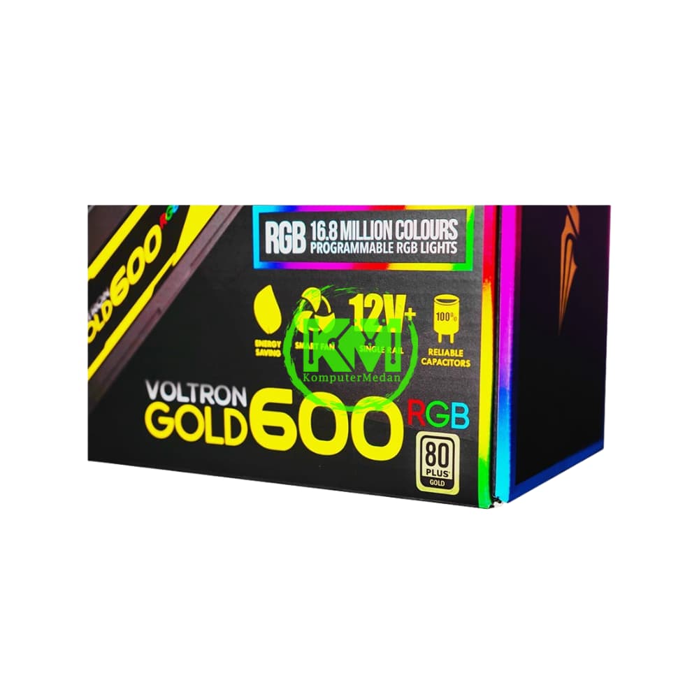 ARMAGGEDDON VOLTRON 600WATT GOLD RGB POWER SUPPLY - Image 2