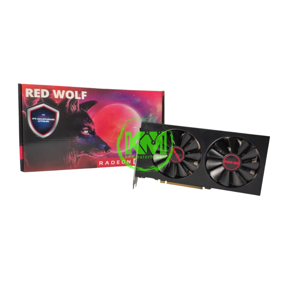 POWERCOLOR RED WOLF RX 580 8GB VGA (AMD) - Image 1