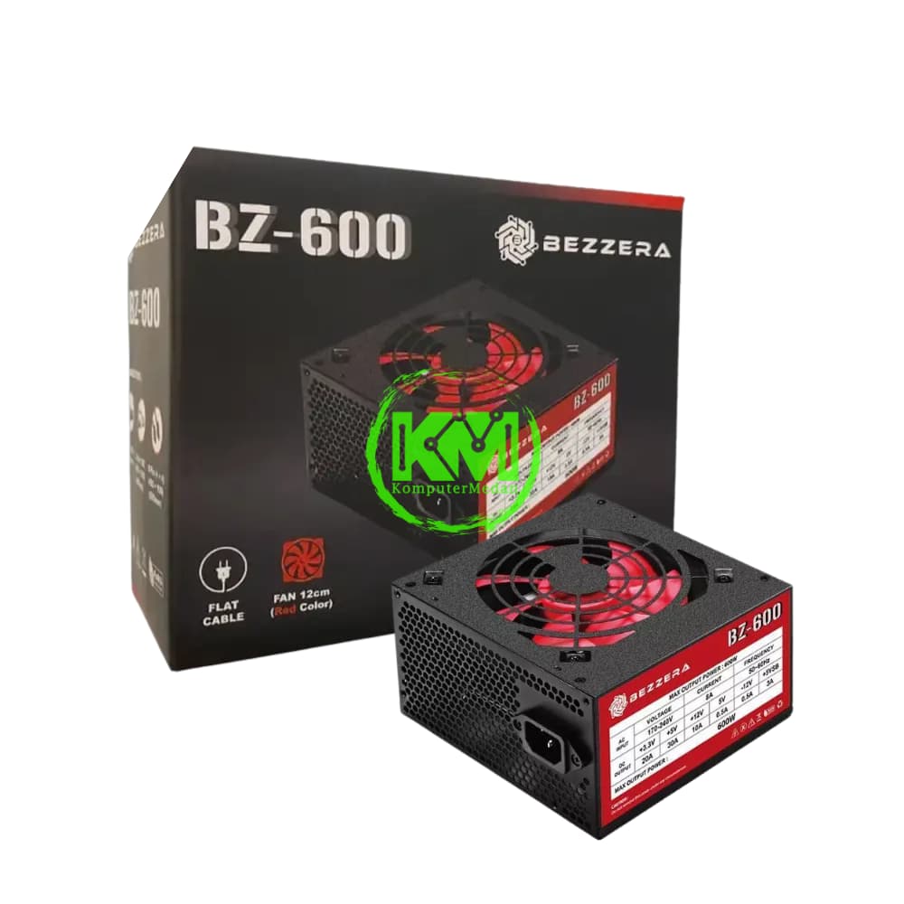 BEZZERA BZ 600W RED FAN POWER SUPPLY