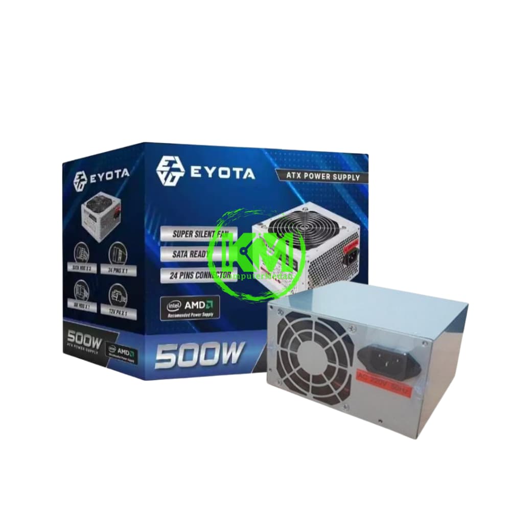 EYOTA 500W FAN 12CM BESAR POWER SUPPLY - Image 1