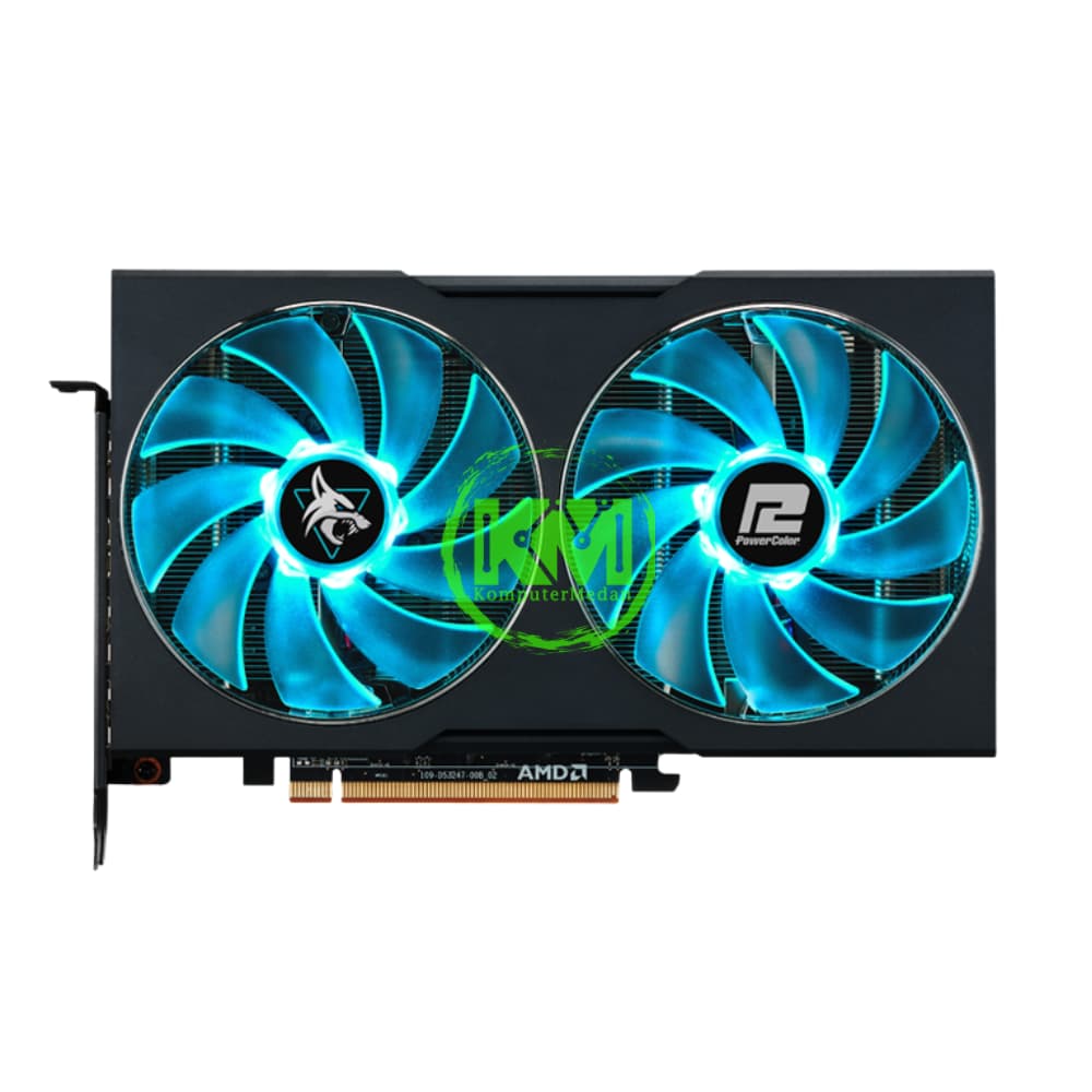 POWERCOLOR HELLHOUND RX 7600 8GB VGA (AMD) - Image 2