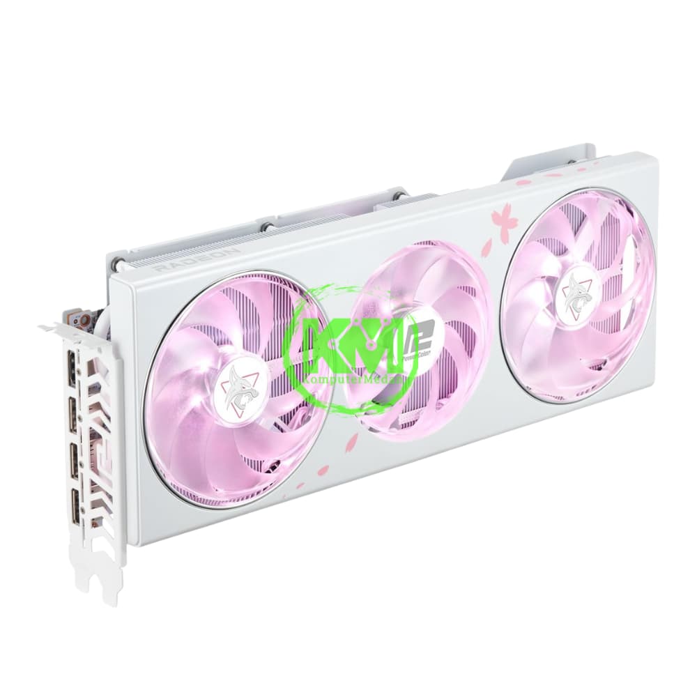 POWERCOLOR HELLHOUND SAKURA RX 7800 XT 16GB VGA (AMD) - Image 3