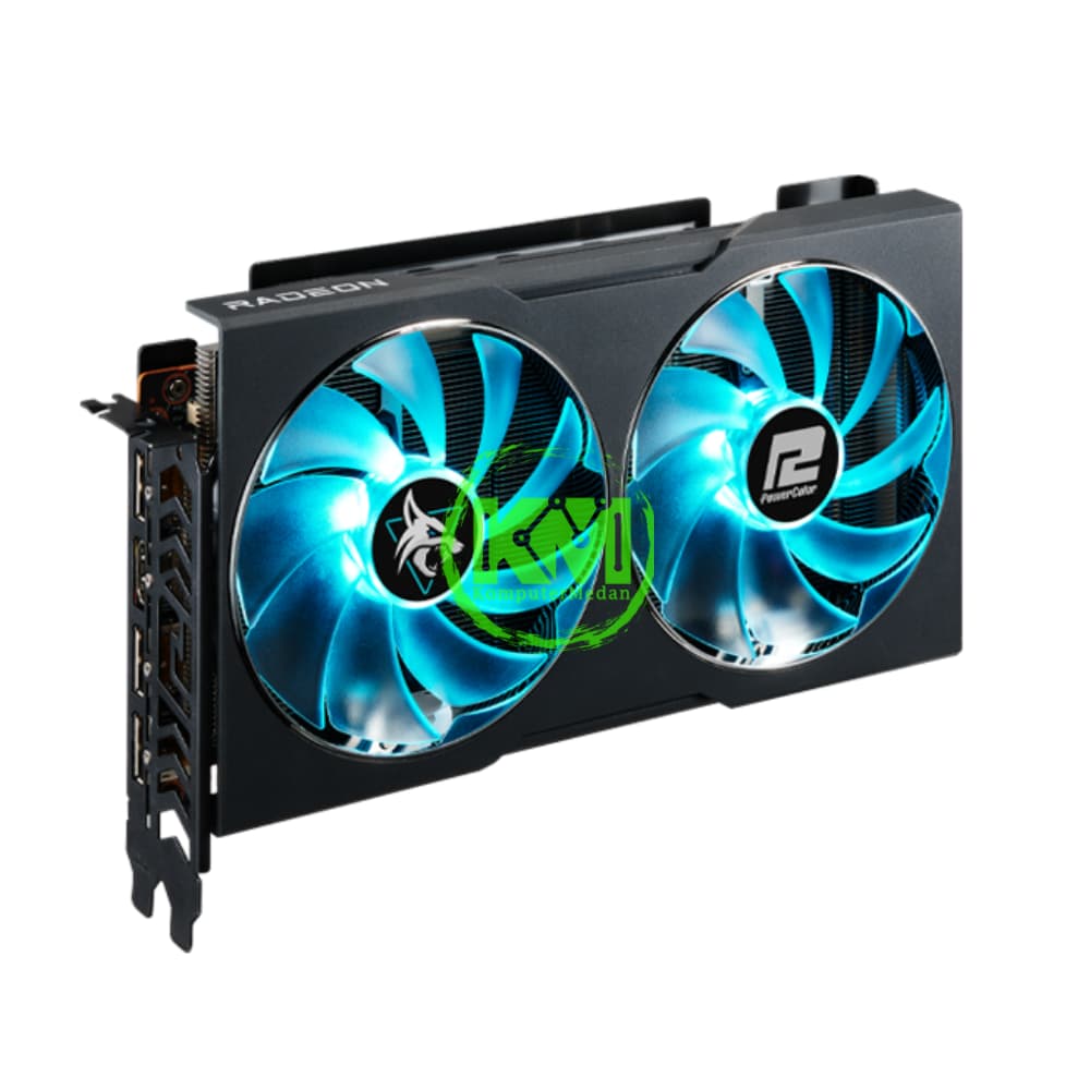 POWERCOLOR HELLHOUND RX 7600 8GB VGA (AMD) - Image 3