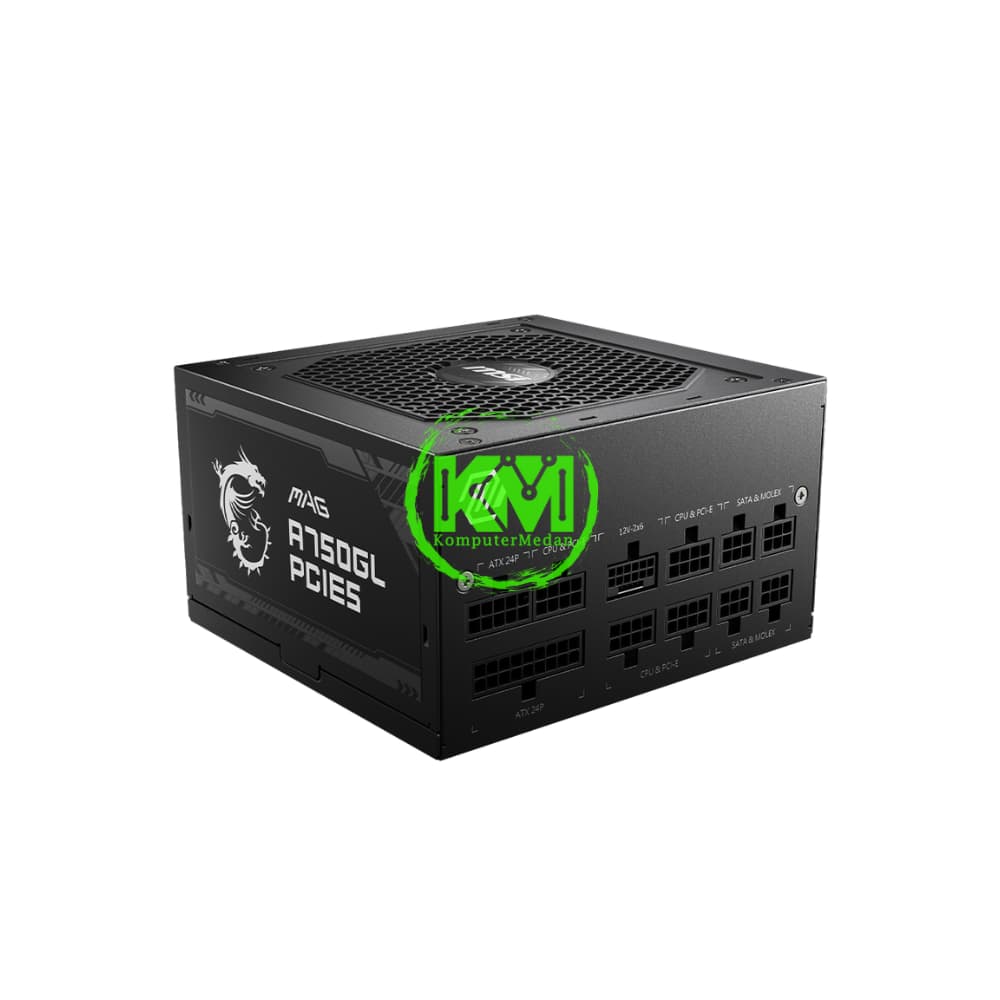 MSI MAG A750GL 750W 80+ GOLD POWER SUPPLY - Image 1