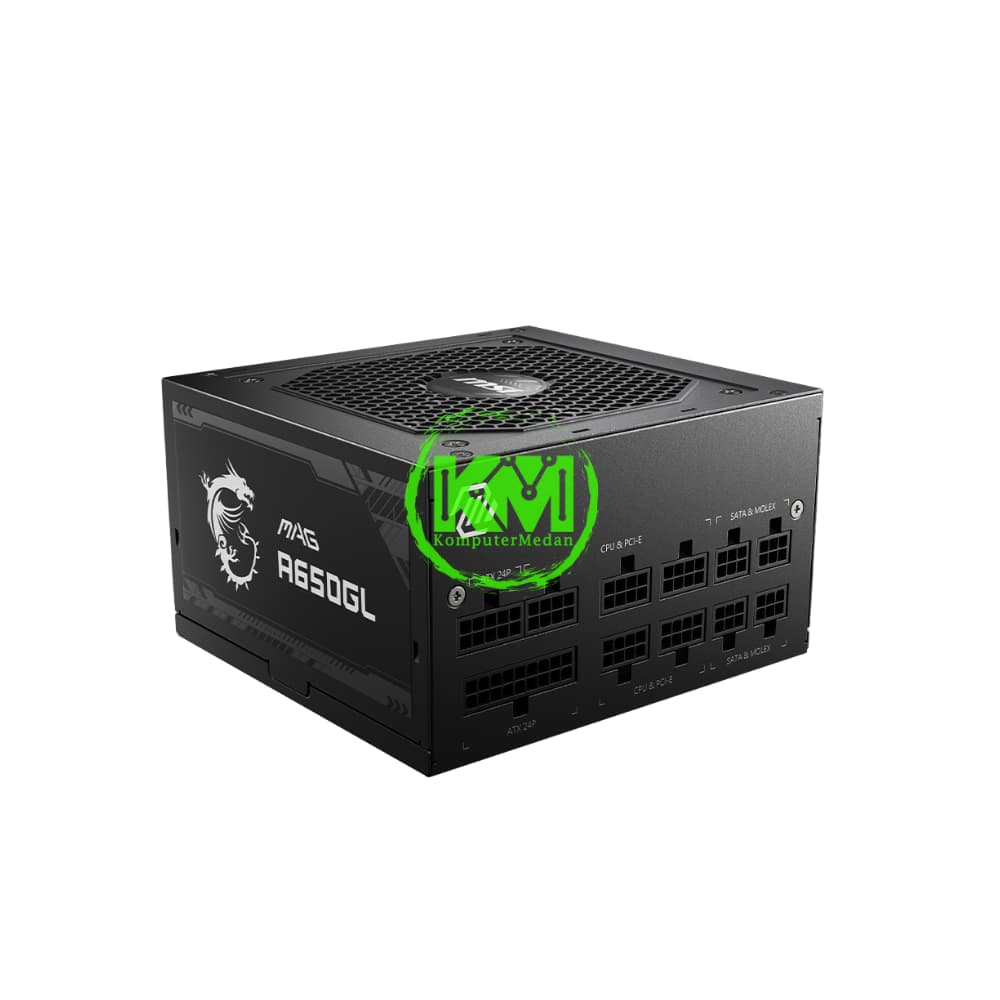 MSI MAG A650GL 6500W 80+ GOLD POWER SUPPLY