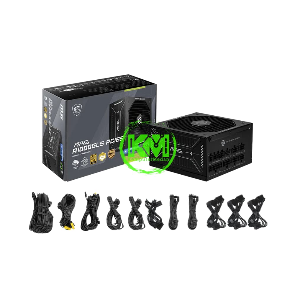 MSI MAG A1000GLS 1000W 80+ GOLD POWER SUPPLY - Image 5