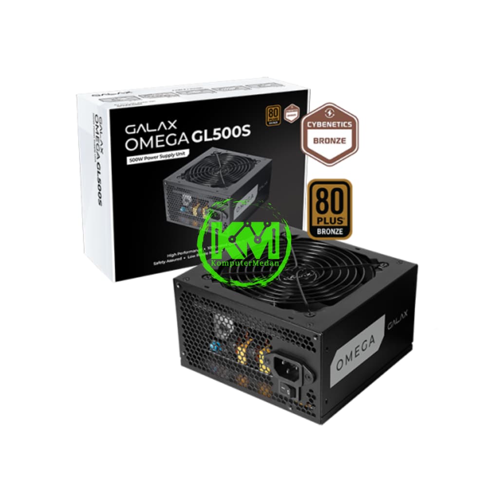 GALAX OMEGA GL500S 500W 80+ BRONZE POWER SUPPLY - Image 1