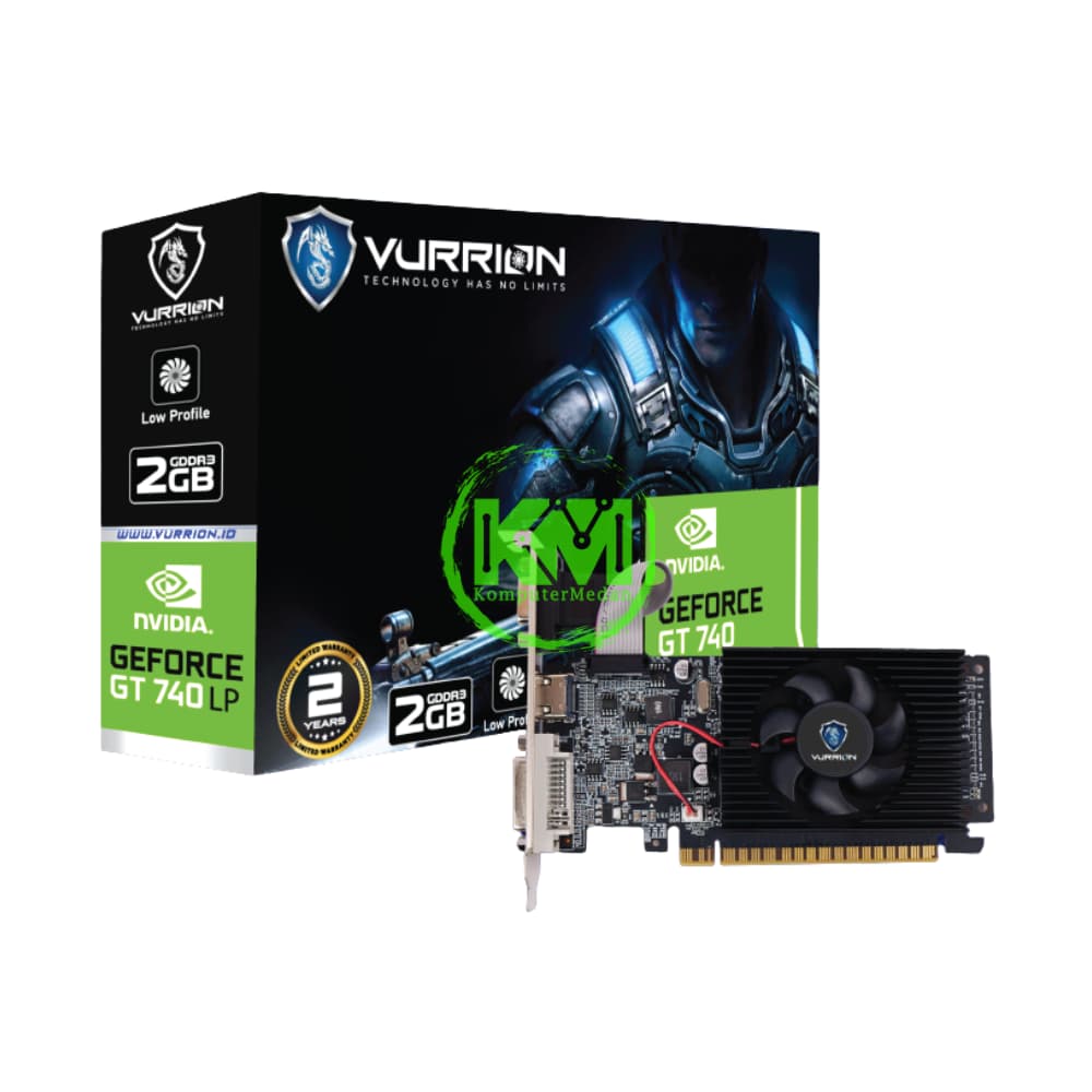 VURRION GT 740 LP 2GB GDDR3 VGA (NVIDIA) - Image 1