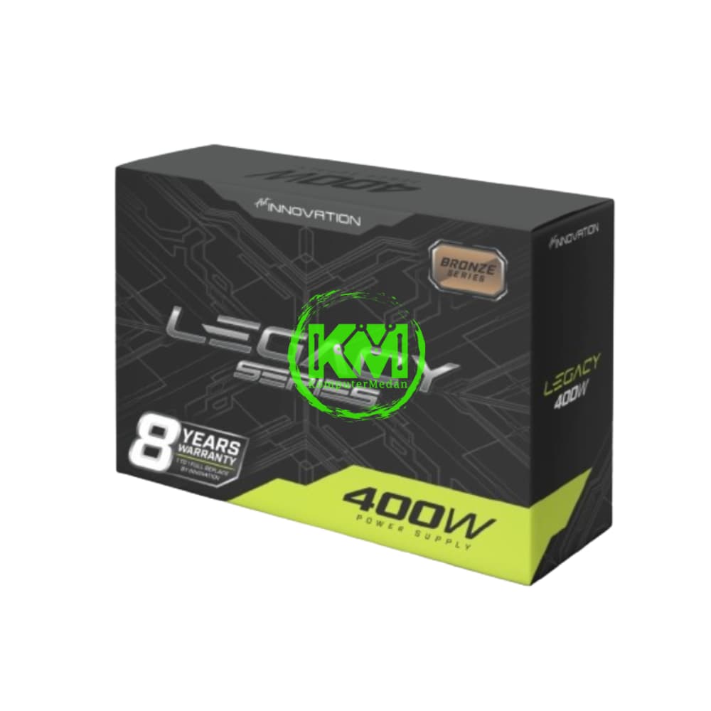 INNOVATION 400W 80 PLUS BRONZE POWER SUPPLY - Image 2