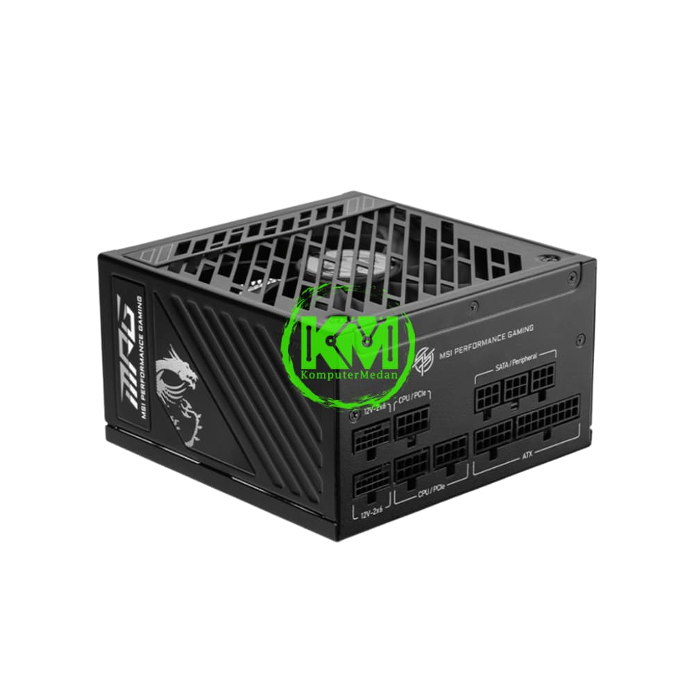 MSI MPG A1000GS 1000W 80+ GOLD POWER SUPPLY - Image 1