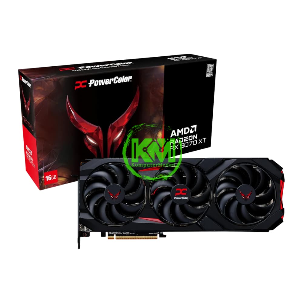 POWERCOLOR RED DEVIL RX 9070 XT 16GB VGA (AMD)