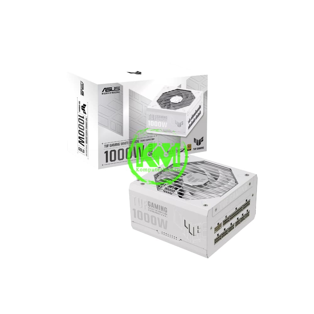 ASUS TUF 1000W 80+ GOLD WHITE POWER SUPPLY