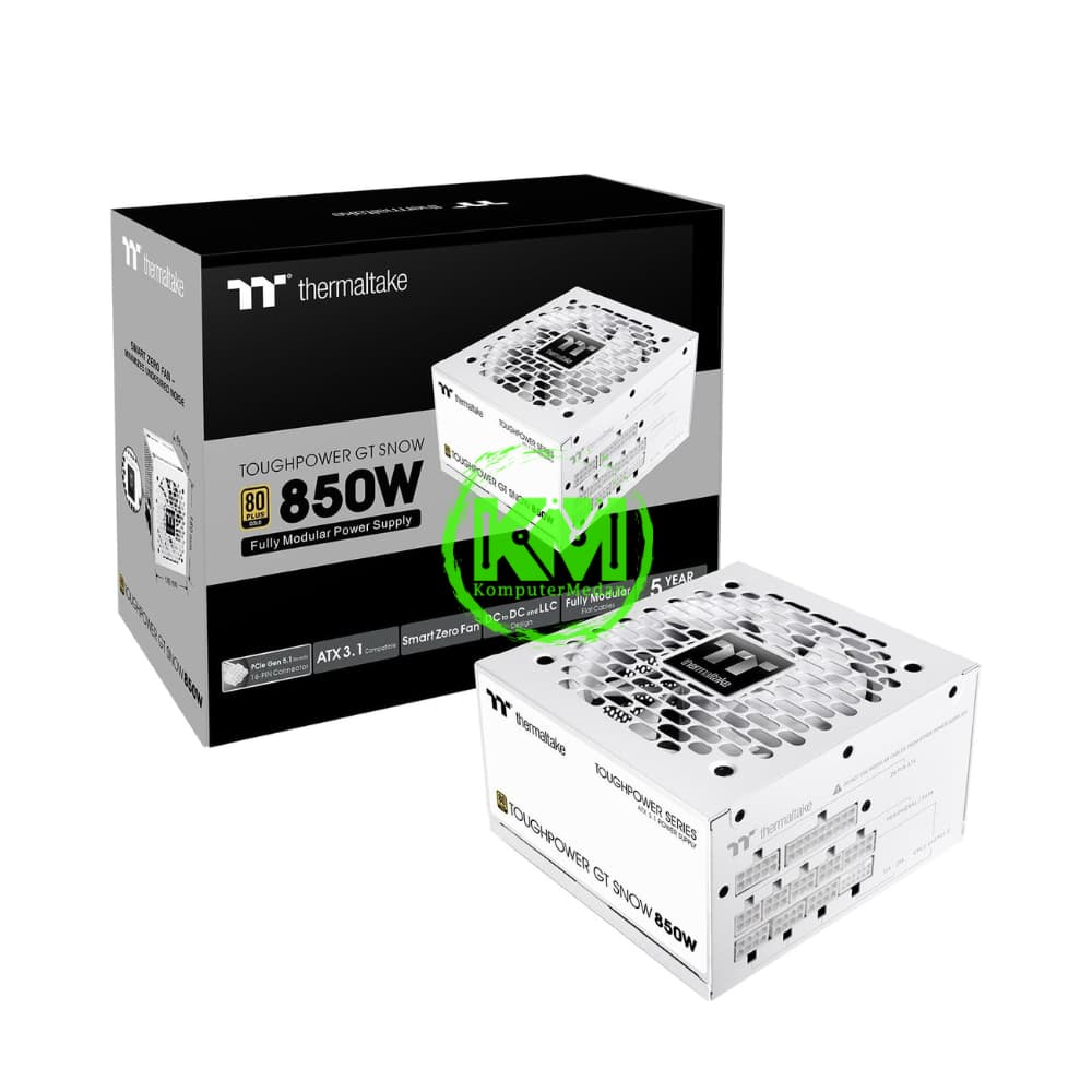 THERMALTAKE TOUGHPOWER GF A3 850W SNOW 80+ GOLD POWER SUPPLY