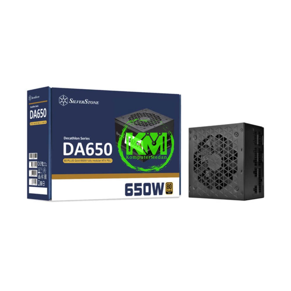 SILVERSTONE 650 WATT 80+ GOLD DA650W-G POWER SUPPLY - Image 1