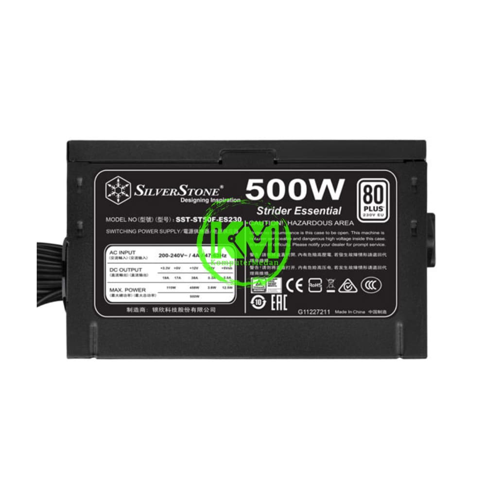 SILVERSTONE 500 WATT 80+ ST50F-ES230 POWER SUPPLY - Image 5