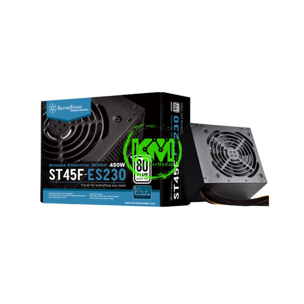 SILVERSTONE 450 WATT 80+ ST45-F POWER SUPPLY - Image 1