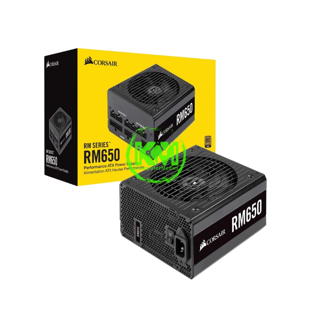 CORSAIR RM650E 80+ GOLD POWER SUPPLY