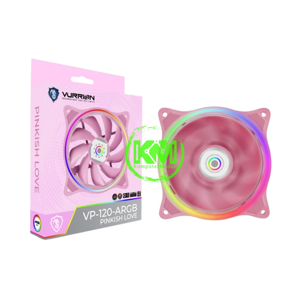 VURRION VP-120 PINKISH LOVE ARGB FAN CASING