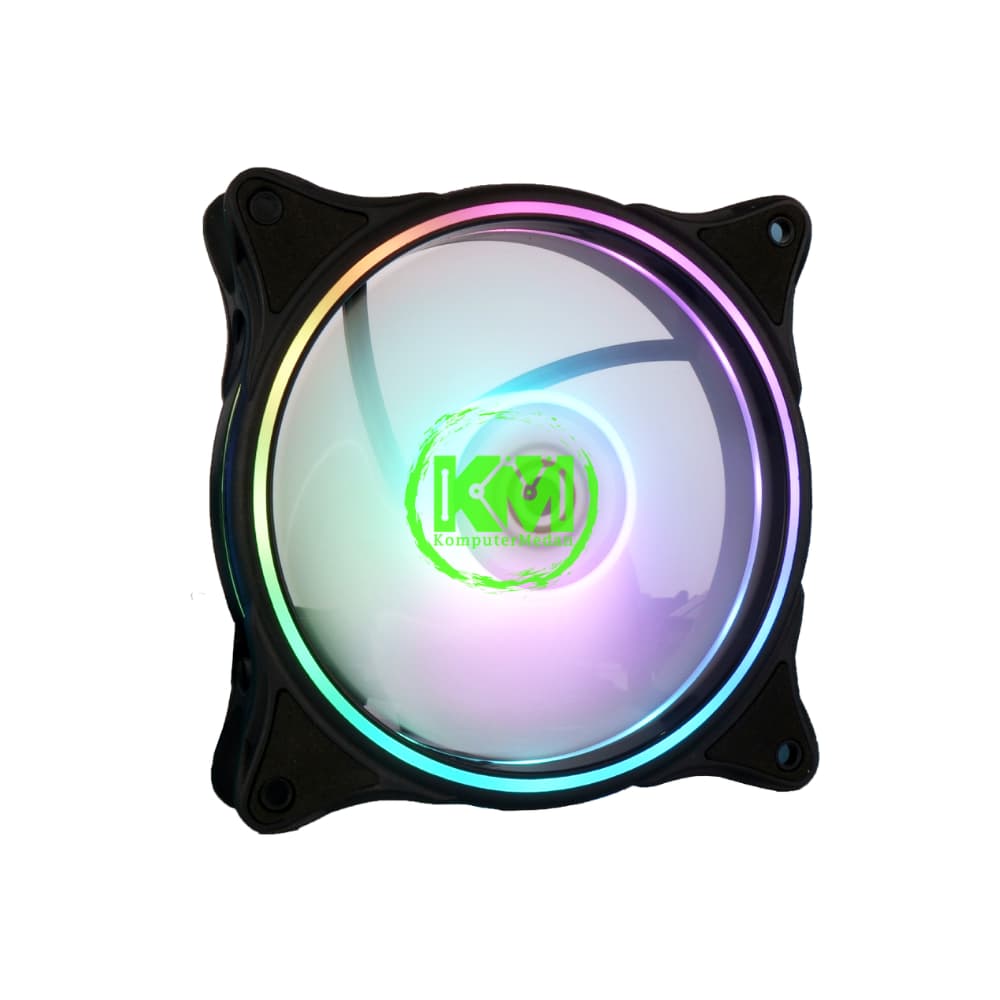 VURRION VP-120 BLACK WIDOW ARGB FAN CASING - Image 2