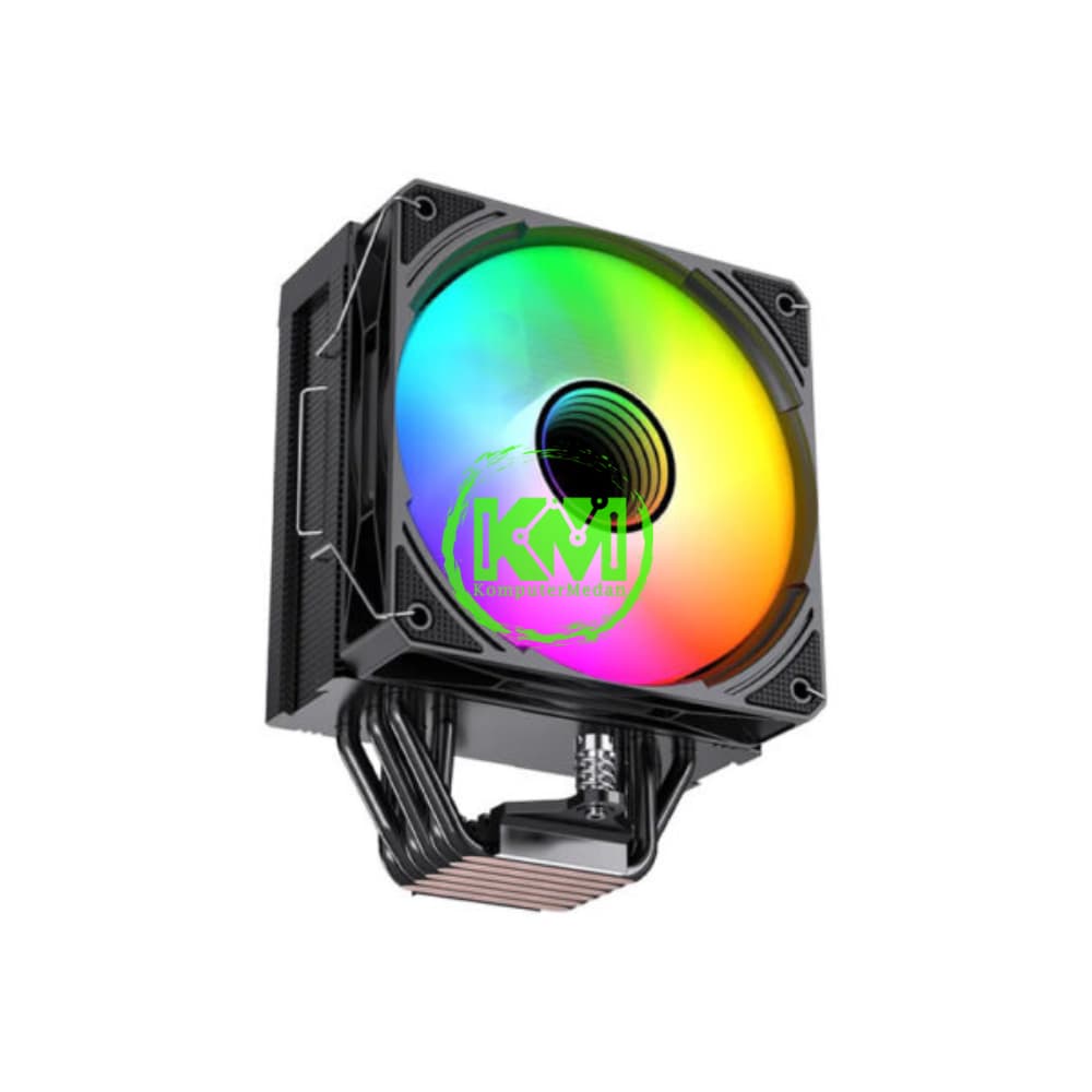 DIGITAL ALLIANCE CPU AIR COOLER KAZE 4D DIGITAL BLACK FAN PROCESSOR - Image 2
