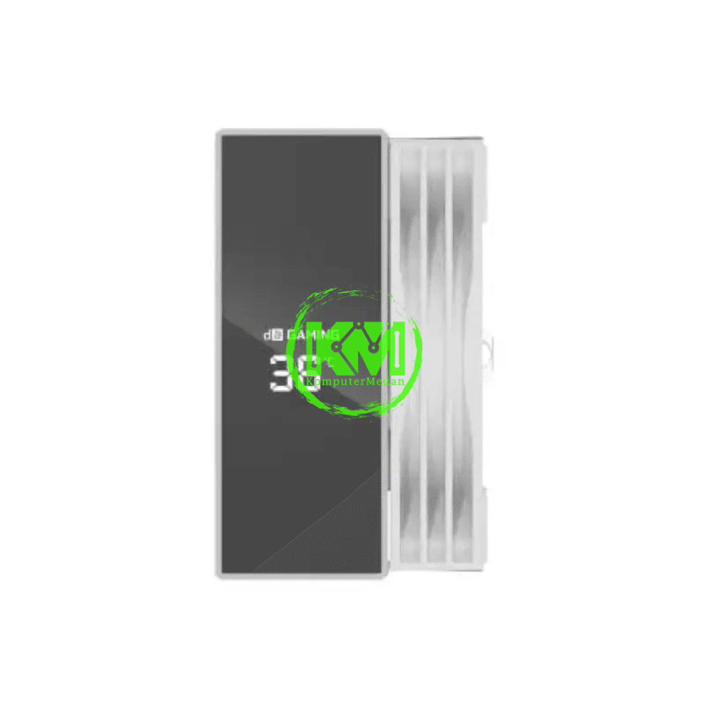 DIGITAL ALLIANCE KAZE B400 TEMPERATURE BLACK WHITE FAN PROCESSOR - Image 4