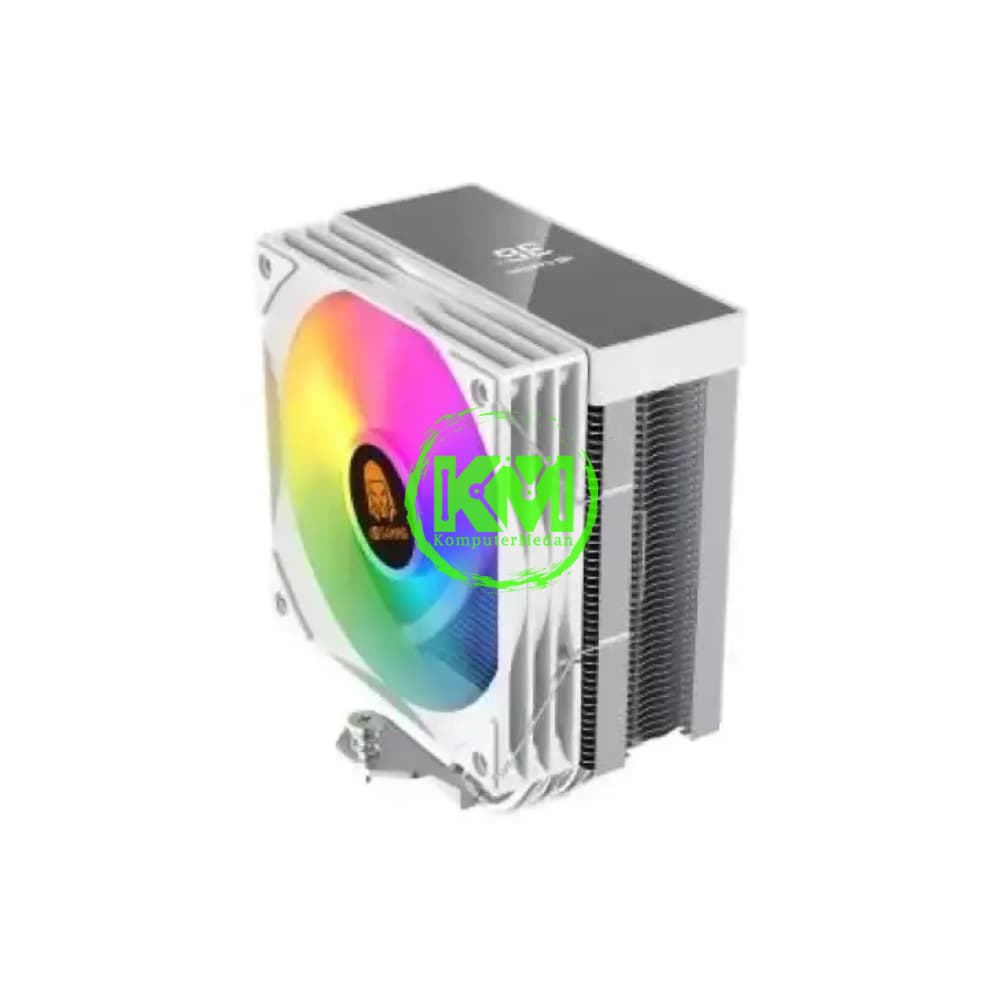 DIGITAL ALLIANCE KAZE B400 TEMPERATURE BLACK WHITE FAN PROCESSOR - Image 3