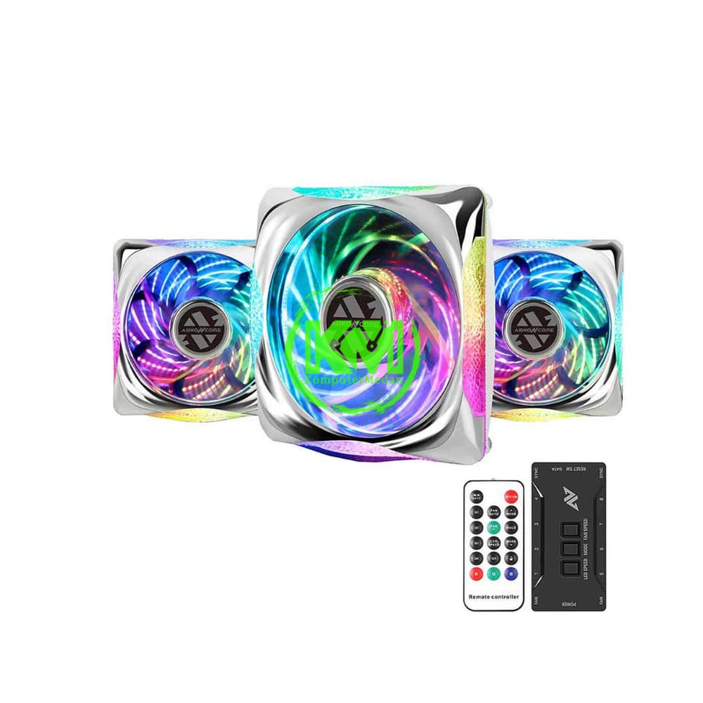 ABKONCORE CC120 ARGB SPECTRUM SYNC 3 IN 1 POWER SUPPLY - Image 1