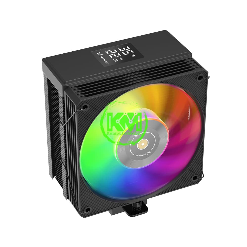 FPMAX F-400GI ARGB BLACK 1 HEATSINK 1 FAN FAN PROCESSOR - Image 2