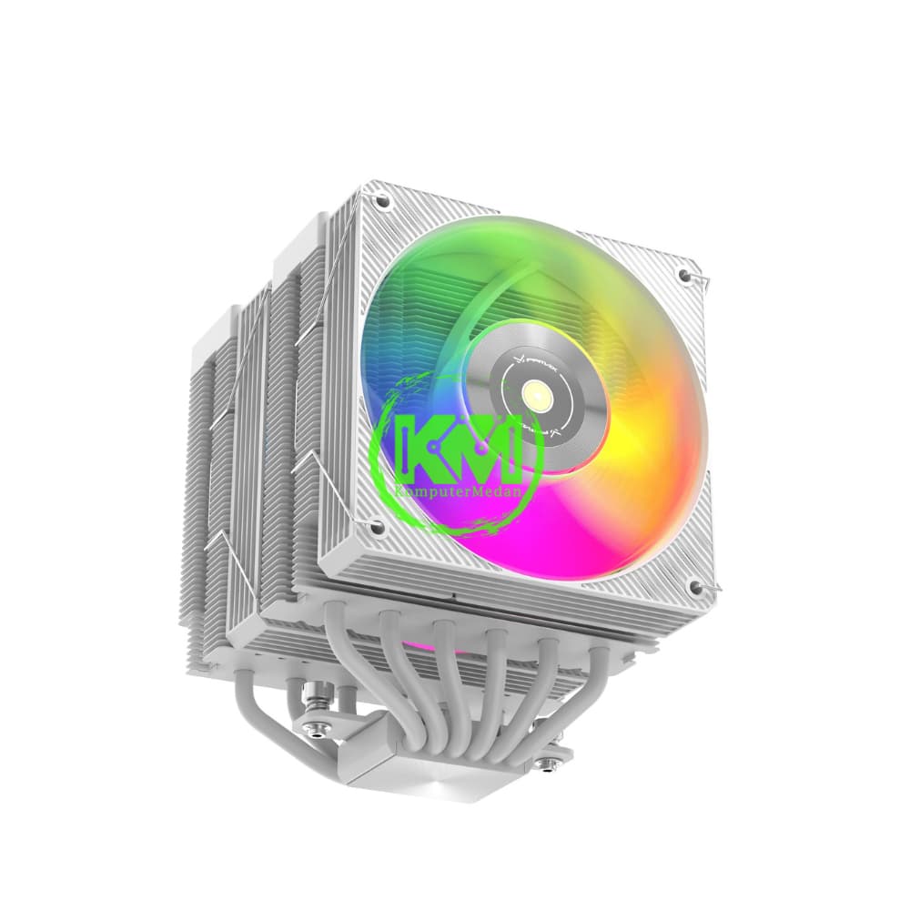 FPMAX F-650GI ARGB WHITE 2 HEATSINK 2 FAN FAN PROCESSOR