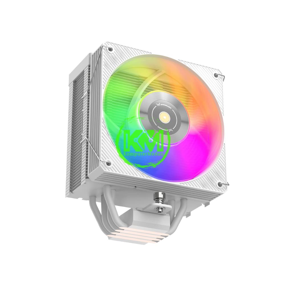 FPMAX F-400GI ARGB WHITE 1 HEATSINK 1 FAN FAN PROCESSOR