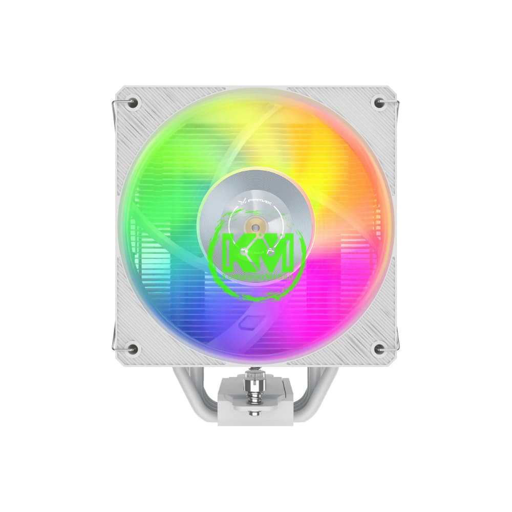 FPMAX F-400GI ARGB WHITE 1 HEATSINK 1 FAN FAN PROCESSOR - Image 2