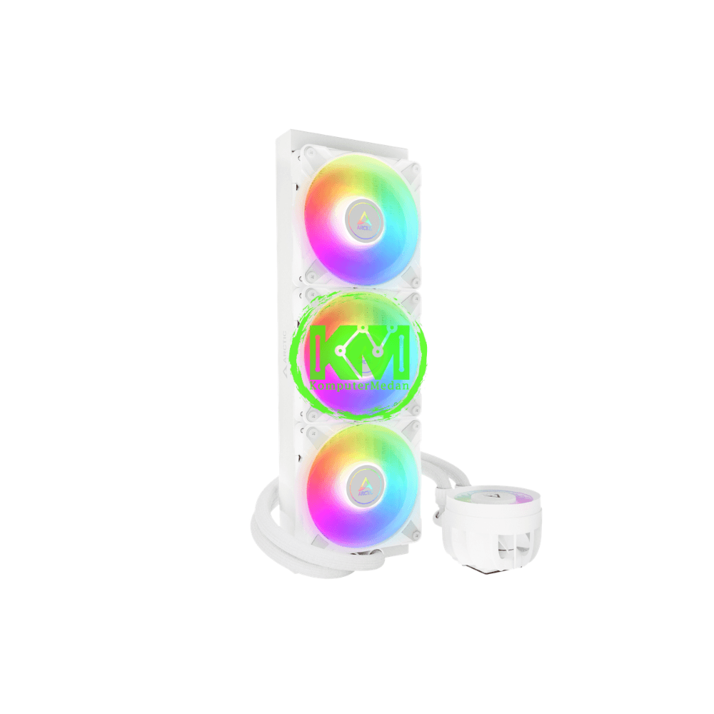 ARTIC COOLING LIQUID FREEZER III 360 ARGB WHITE FAN PROCESSOR - Image 3