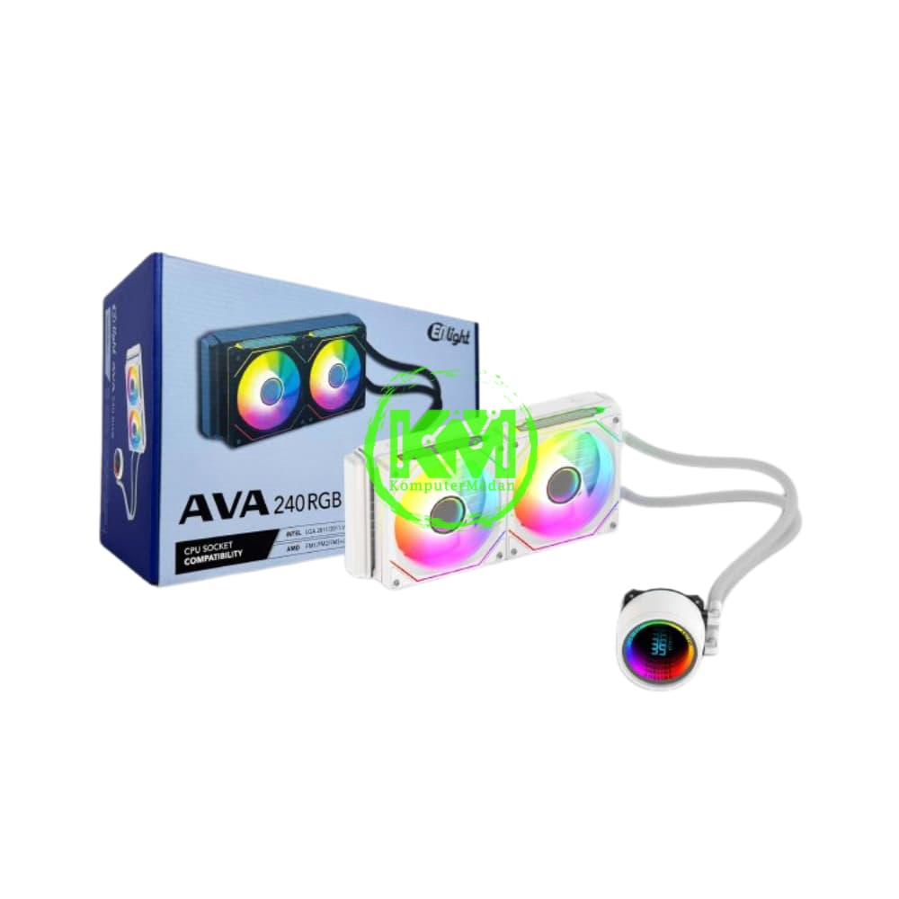 ENLIGHT AVA 240 WHITE WATER COOLING MIRROR FAN PROCESSOR