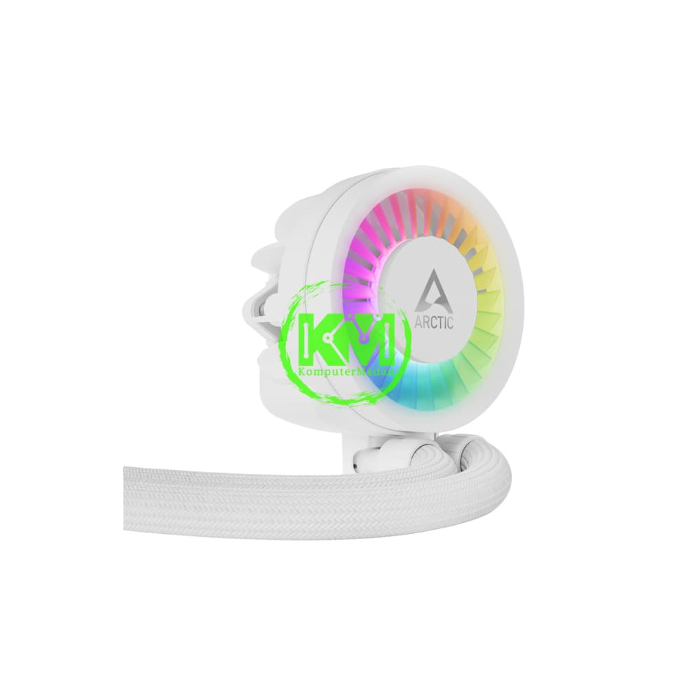 ARTIC COOLING LIQUID FREEZER III 360 ARGB WHITE FAN PROCESSOR - Image 4