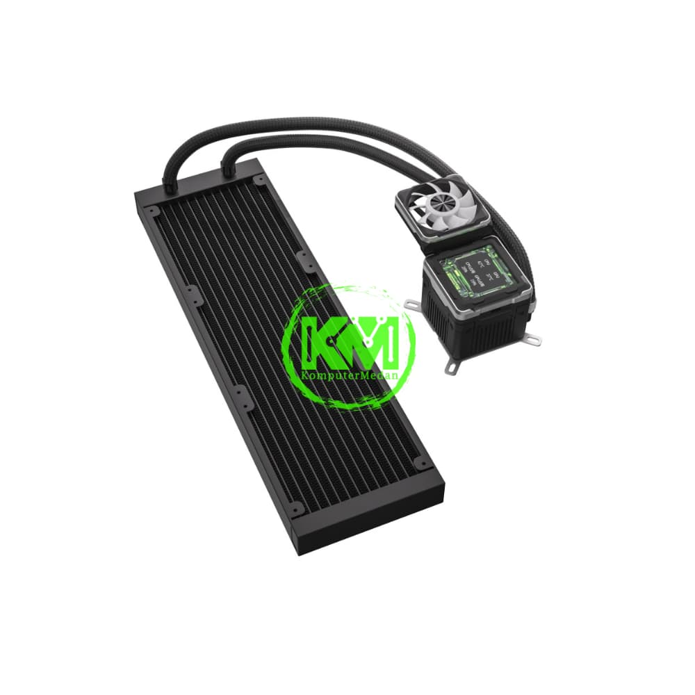 FPMAX ICECORE L360 ARGB BLACK DISPLAY LCD FAN PROCESSOR - Image 3